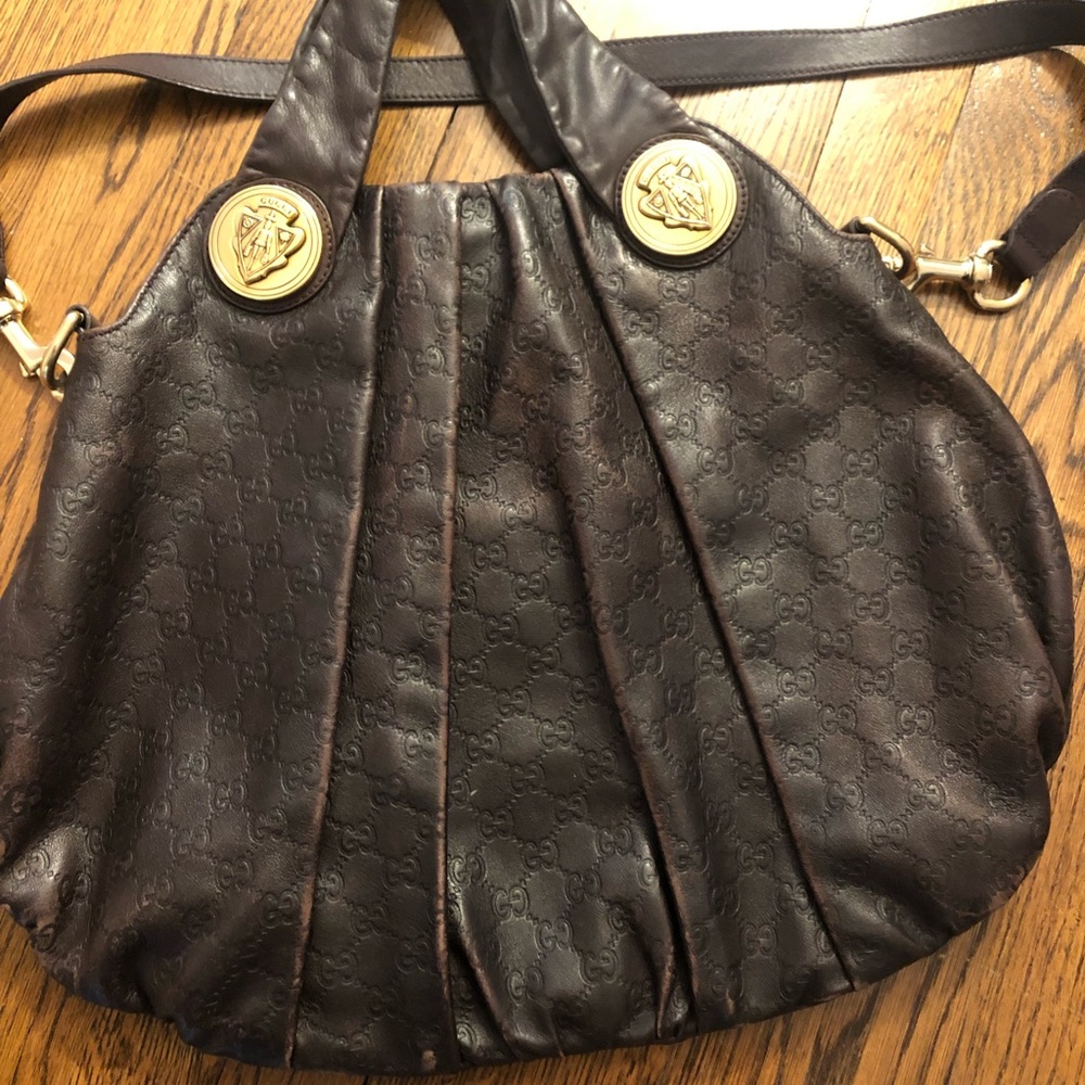 Authentic Guccissma Hysteria Bag Crest Two Way Bag